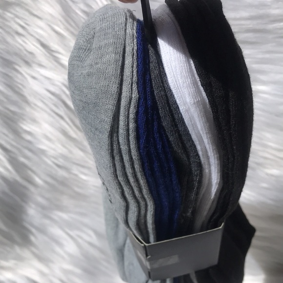 2 (X) IST MENŚ 10 PAIR NO SHOW SOCKS SIZE 10-13 - Picture 9 of 10